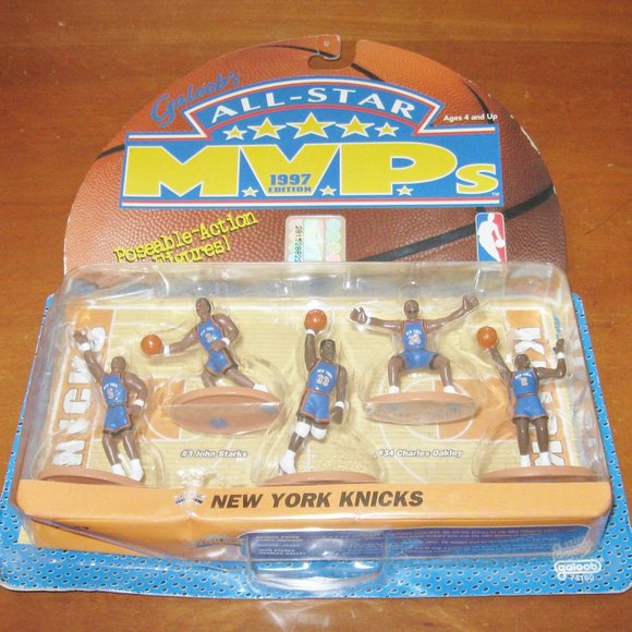 1997 Galoob New York Knicks NBA Basketball All Star MVP Small Posable Figures - Picture 5 of 9
